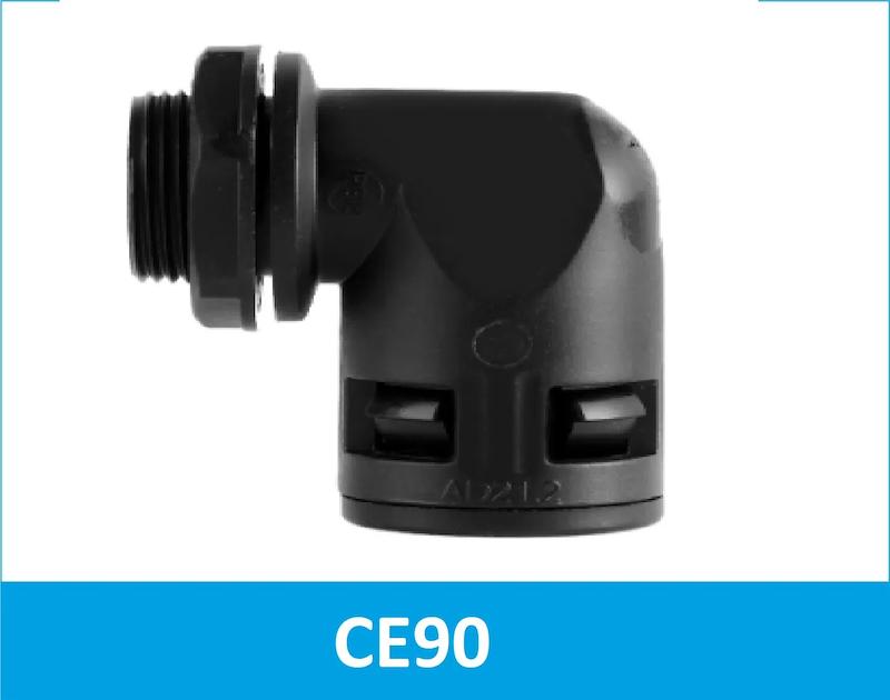 گلندهای زانویی 90 درجه پلی آمید کلیکی CE90 رهورد خراسان