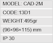 رله کنترل آمپر سه فاز شیوا امواج مدل CAD-1000A(2M)