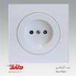 پریز برق پلکسی دلند (مکانیزم+قاب) مدل آوا