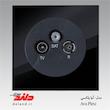 فیش آنتن مرکزی پلکسی دلند (مکانیزم+قاب) مدل آوا