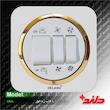 کلید کولر زه دار دلند (مکانیزم+قاب+زه) مدل آدا