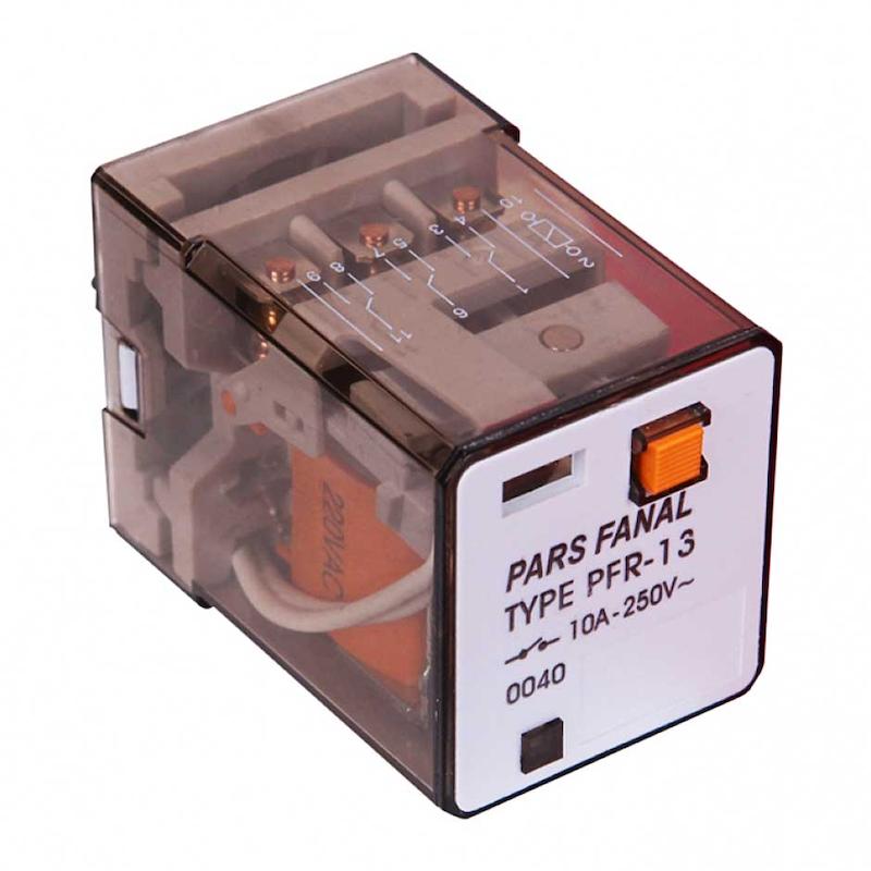 رله شیشه ای پارس فانال