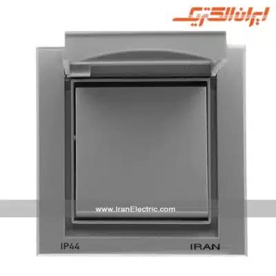کلید تبدیل دربدار IP44 برلیان رنگی ایران الکتریک