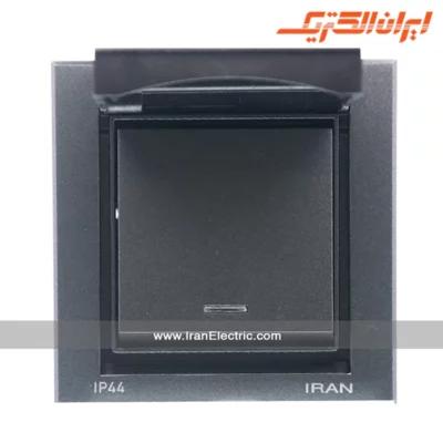 کلید یک پل دربدار برلیان رنگی ایران الکتریک