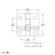 لولا تابلو ضد انفجار استنلس استیل 304 نگیر روکار ضد زنگ KL40×40 کلیندان رو الکتریک