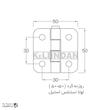 لولا تابلو ضد انفجار استنلس استیل 304 نگیر روکار ضد زنگ KL50×50 کلیندان رو الکتریک