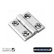 لولا سربی چهار روزنه کروم Hinge 099-60×60-CR-S رو الکتریک