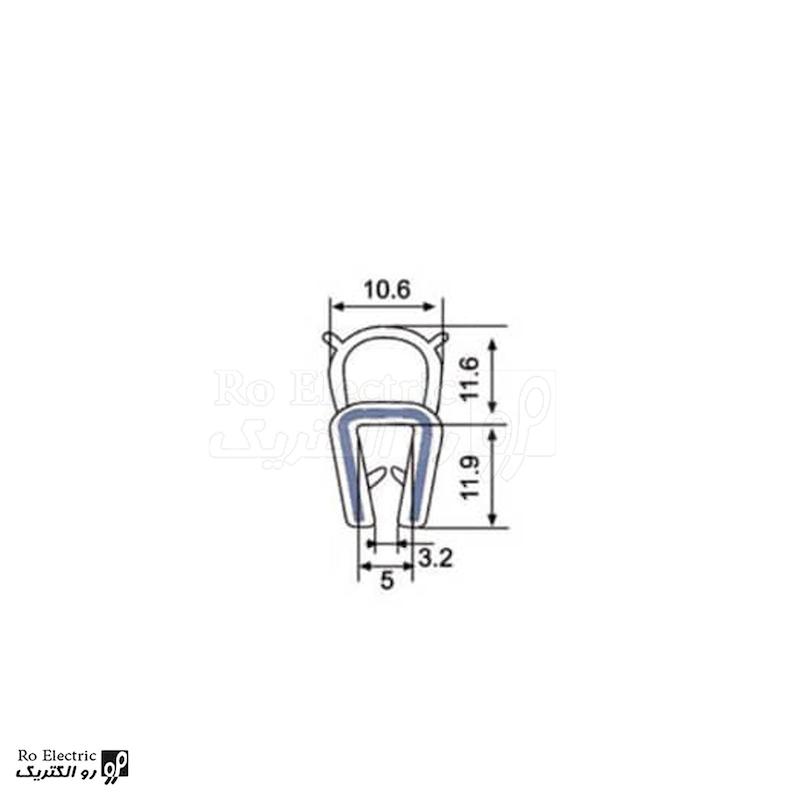 نوار IP دور درب کابین 2-607 رو الکتریک