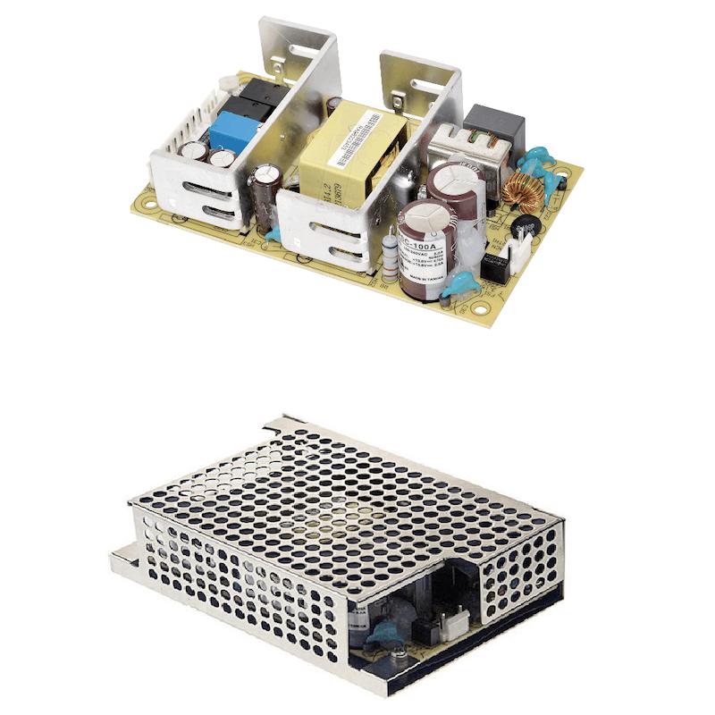 منبع تغذیه DC UPS بدون وقفه 12 ولت 4.75 آمپر + شارژر داخلی | PSC-100A مین ول