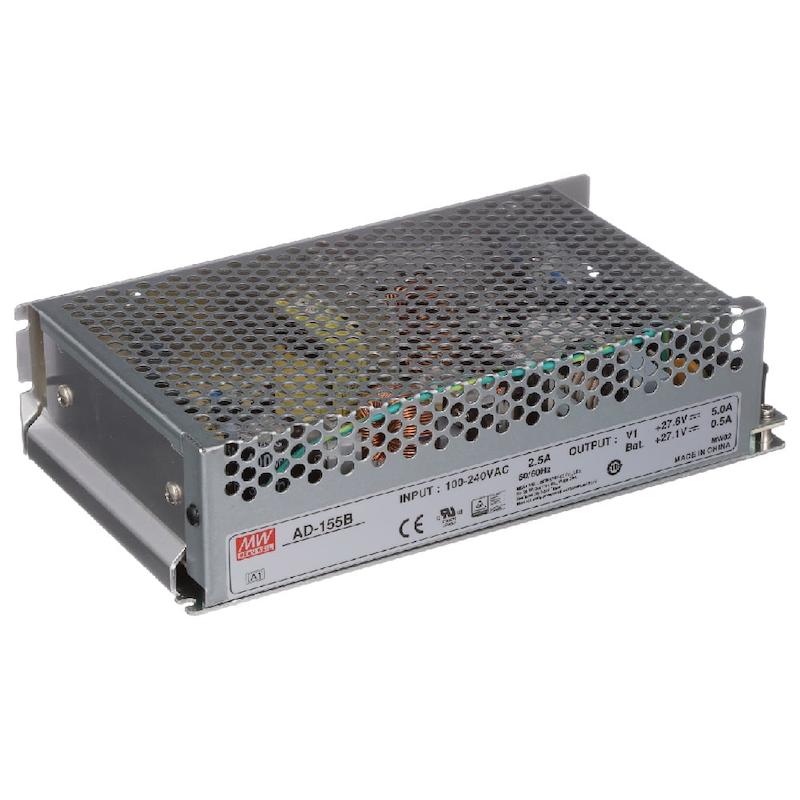 منبع تغذیه DC UPS بدون وقفه 24 ولت 5 آمپر + شارژر داخلی | AD-155B مین ول