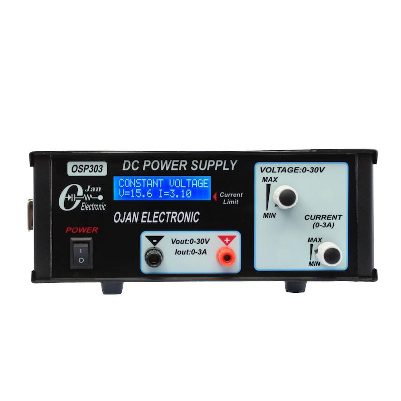 منبع تغذیه متغییر تک کاناله 30 ولت 3 آمپر مدل OSP-303 اوژن الکتریک