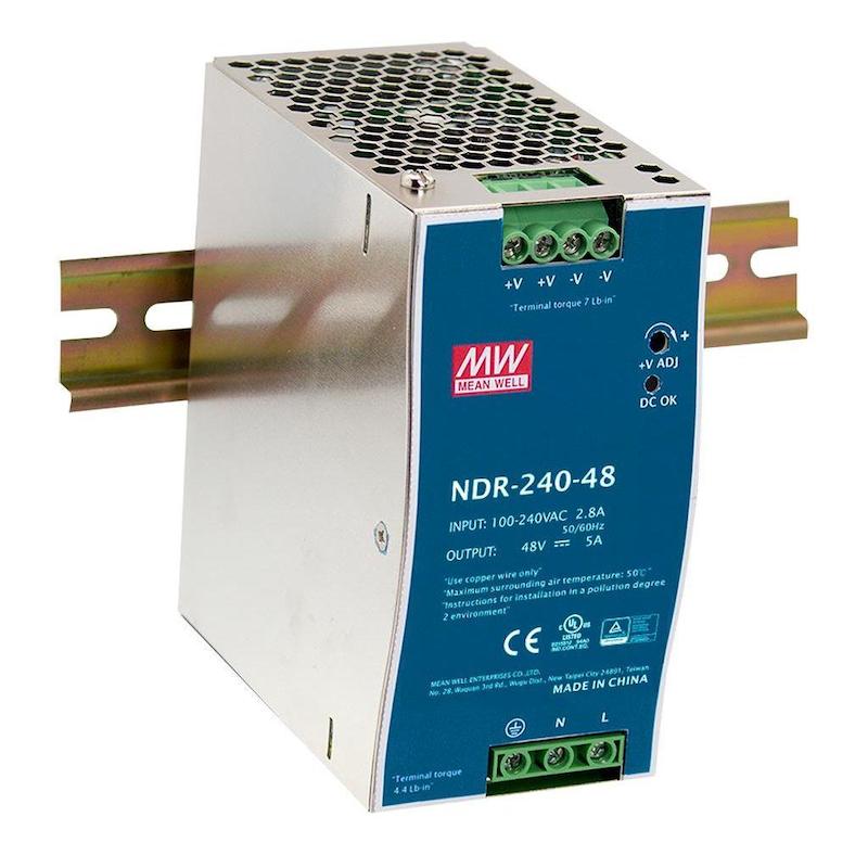 منبع تغذیه NDR-240-48 مین ول