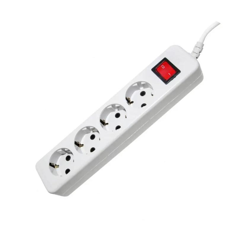 پریز 4 خانه ارتدار با کلید پارت الکتریک مدل شهاب