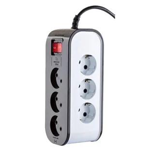پریز 9 خانه ارتدار با کلید پارت الکتریک مدل شهاب