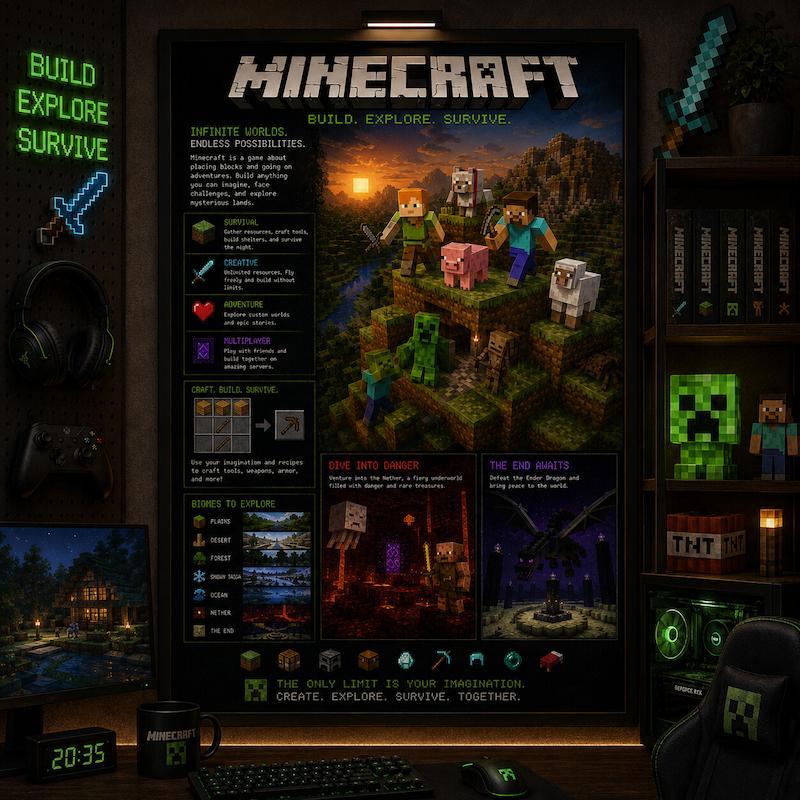 قاب Minecraft