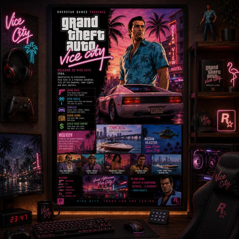 قاب  Grand Theft Auto: Vice City