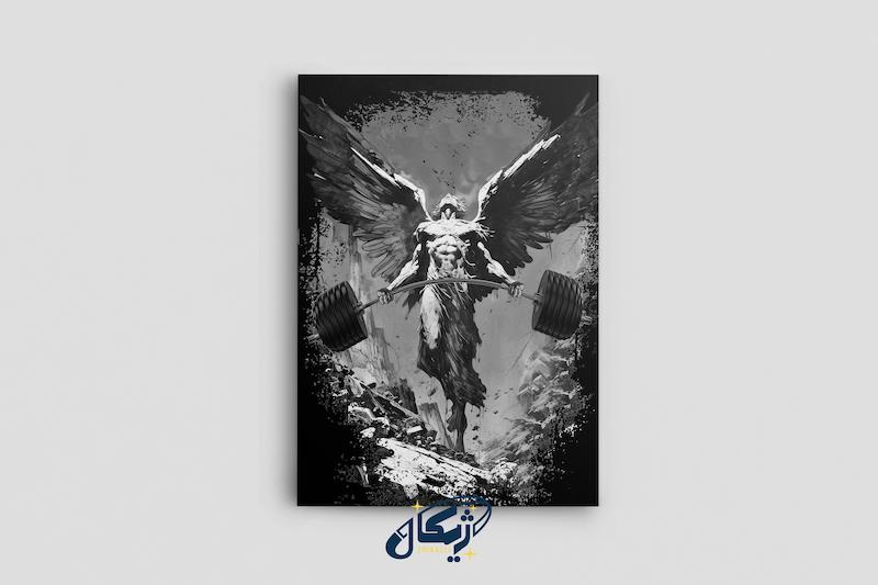 پوستر ورزشی | وزنه باشگاه