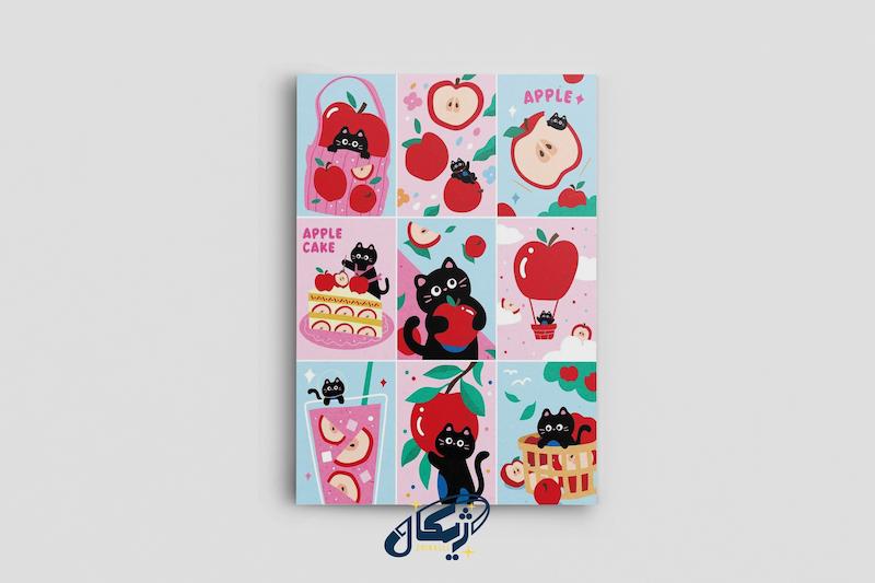  پوستر مینیمال گربه