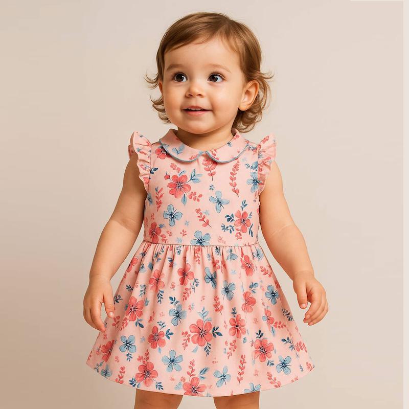 پیراهن دخترانه کد 2024