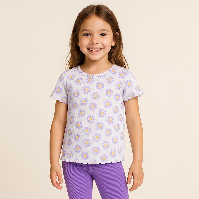 تیشرت دخترانه کد 2148