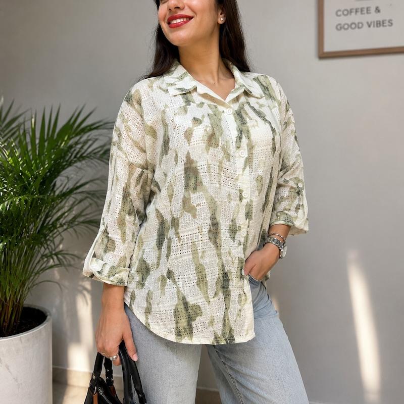 شومیز آبرنگی