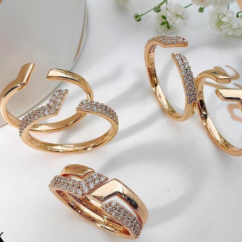 انگشتر دو تکه ای