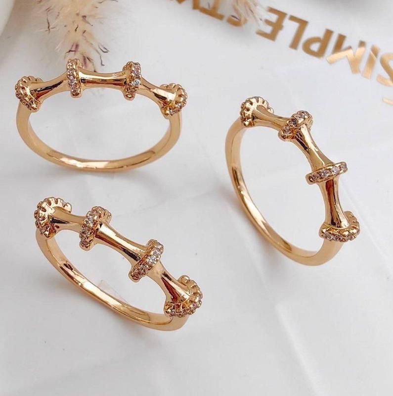 انگشتر مدل بامبو