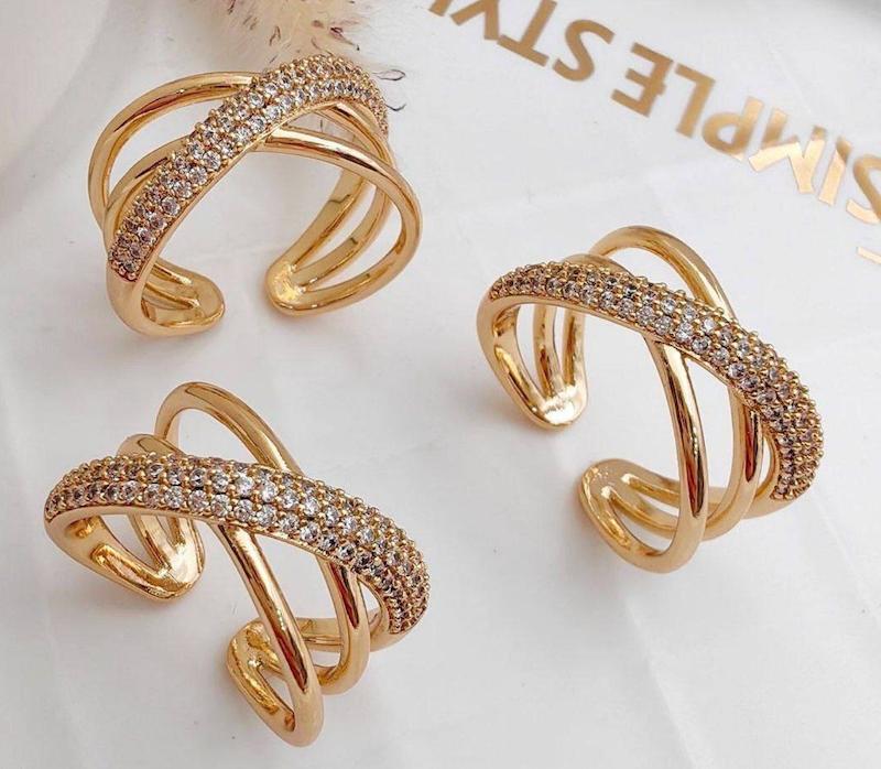 انگشتر مدل کراس