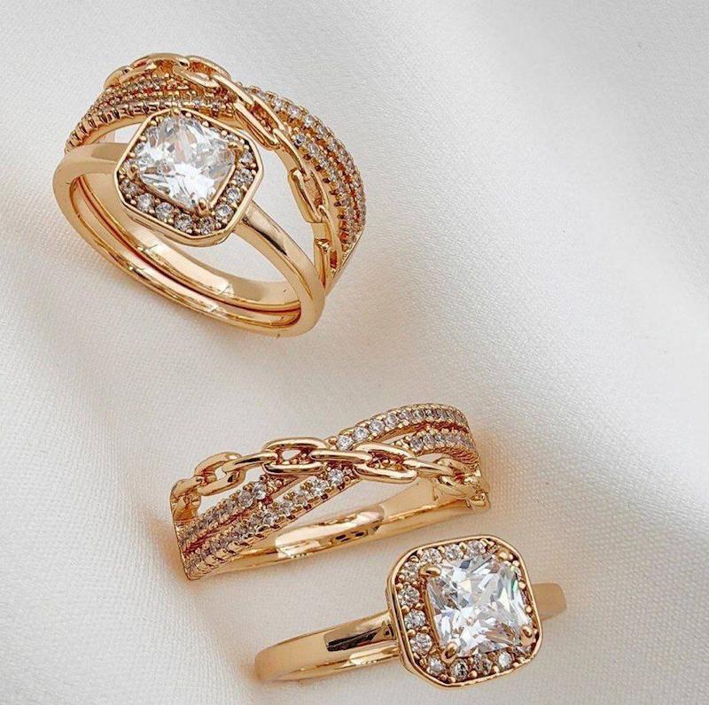 انگشتر مدل تک ستاره