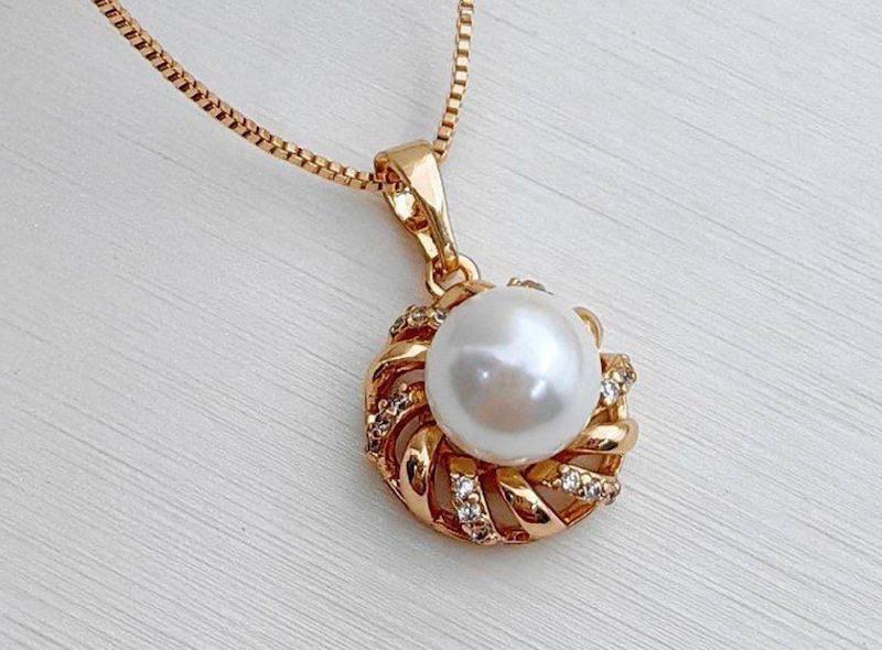 آویز تک نگین