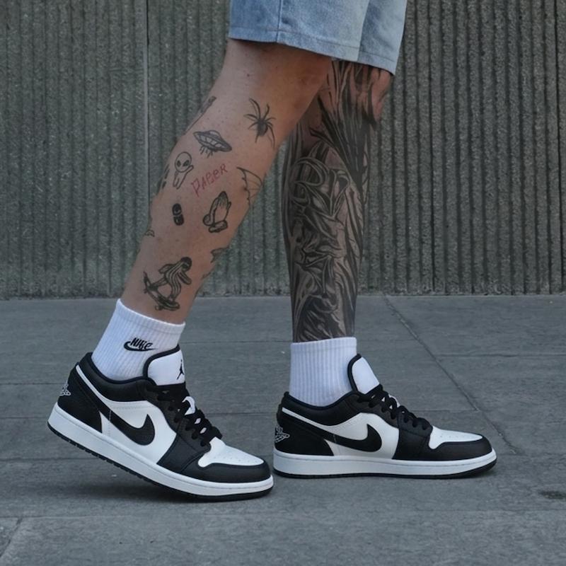 کتونی Jordan 1 White/Black کد JWB