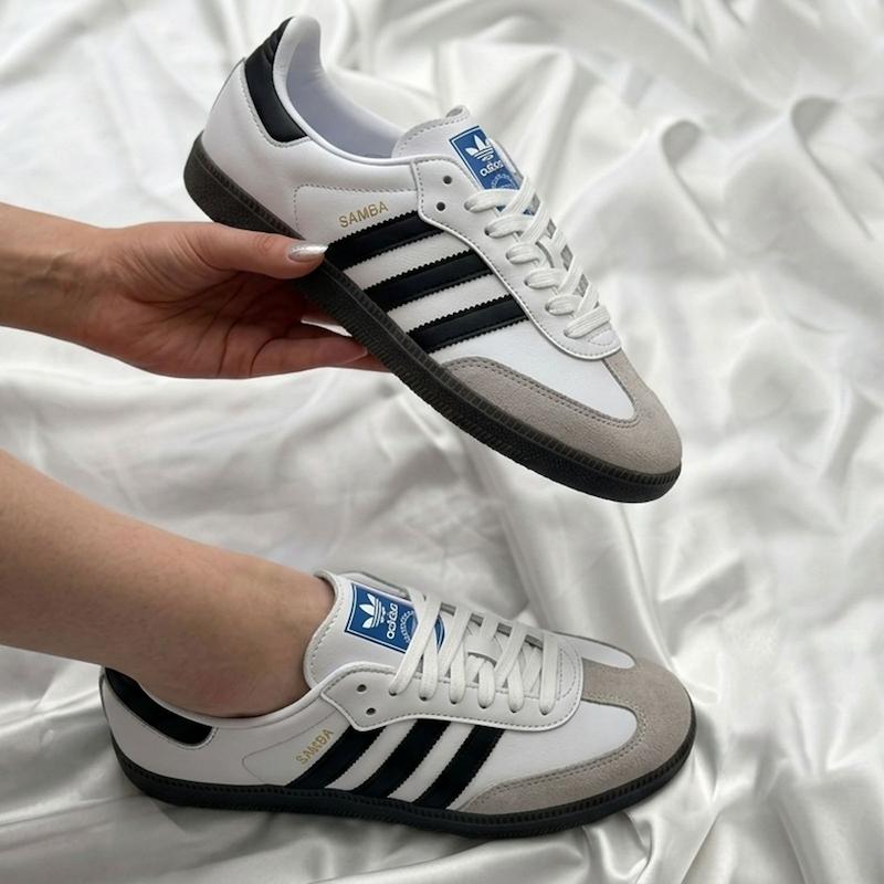 کتونی آدیداس سامبا Adidas Samba OG White Black کد OGWBL 