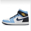 کتونی Air Jordan 1 high quality navy/ice blue کد AJNI 