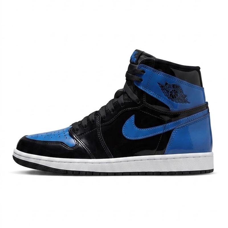 کتونی Air Jordan 1 high quality Black/Blue کد AJBB 