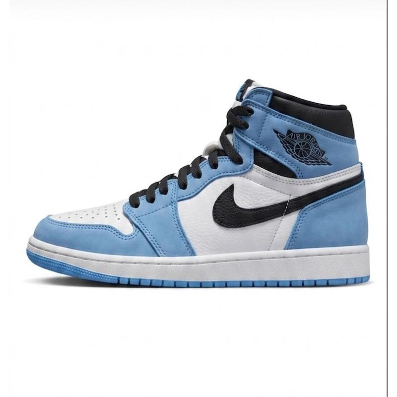 کتونی Air Jordan 1 high quality Blue کد AJB 