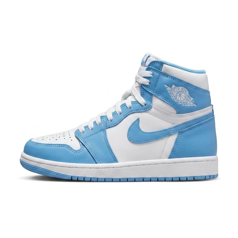 کتونی Air Jordan 1 high quality Blue/White کد AJBW 