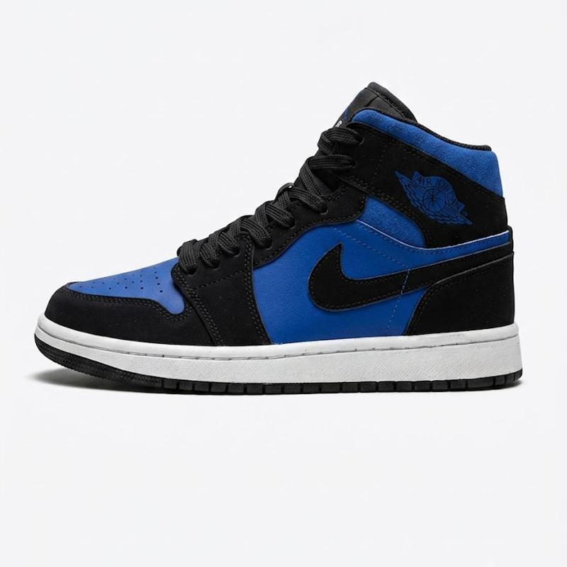 کتونی Air Jordan 1 high quality Blue/Black کد AJBB 
