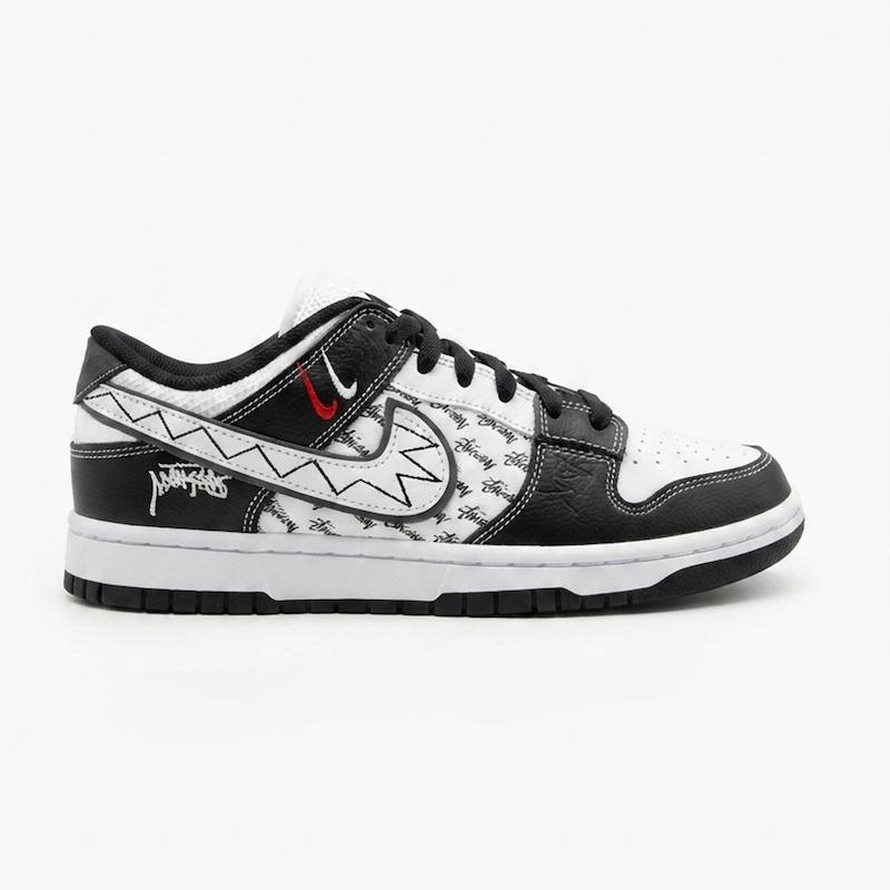 کتونی Jordan custom white/black کد JCWB
