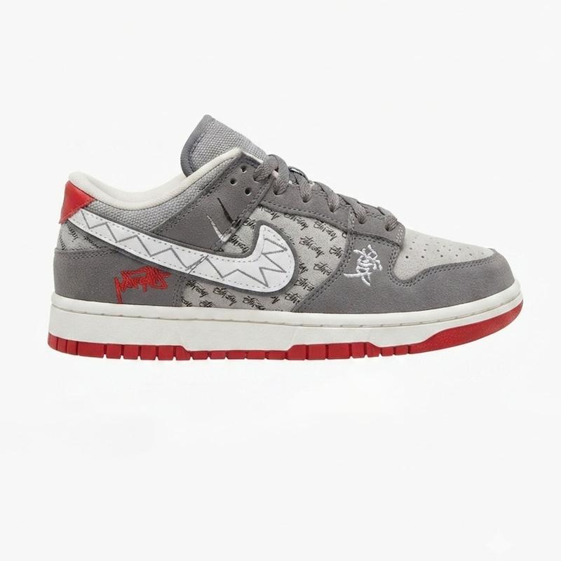 کتونی Jordan custom Gray/Whiteکد JCGW