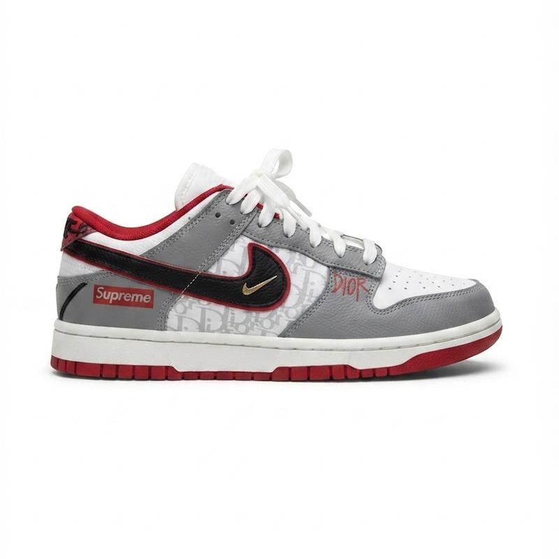 کتونی Jordan custom Gray/black کد JCGB