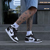 کتونی Air Jordan 1 high quality black کد AJB 