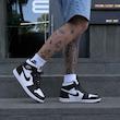 کتونی Air Jordan 1 high quality black کد AJB 