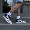 کتونی Air Jordan 1 high quality navy blue کد AJNB 