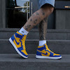 کتونی Air Jordan 1 high quality Royal blue/University Gold کد AJRG 
