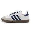 کتونی آدیداس سامبا  Adidas Samba OG White Navy blue کد OGWN
