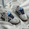 کتونی آدیداس سامبا  Adidas Samba OG White Navy blue کد OGWN