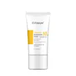 فلوئید ضدآفتاب بی‌رنگ ویتالیر SPF50 مدل Vitamin C مناسب انواع پوست، حجم 50 میلی‌لیتر