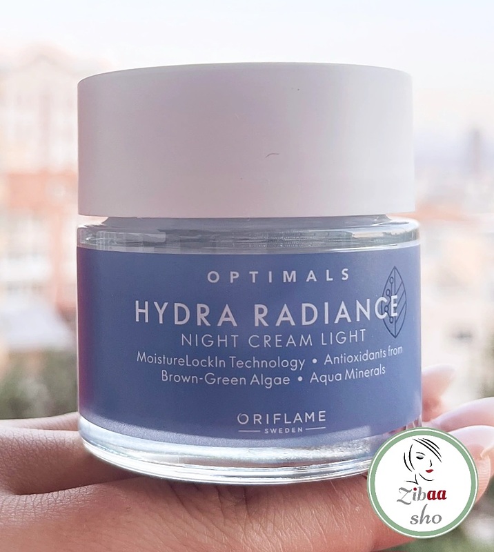 کرم شب آبرسان هیدرا رادیانس لایت اوریفلیم   Hydra Radiance Light Night Oriflame مناسب پوست نرمال و مختلط کد 42589 