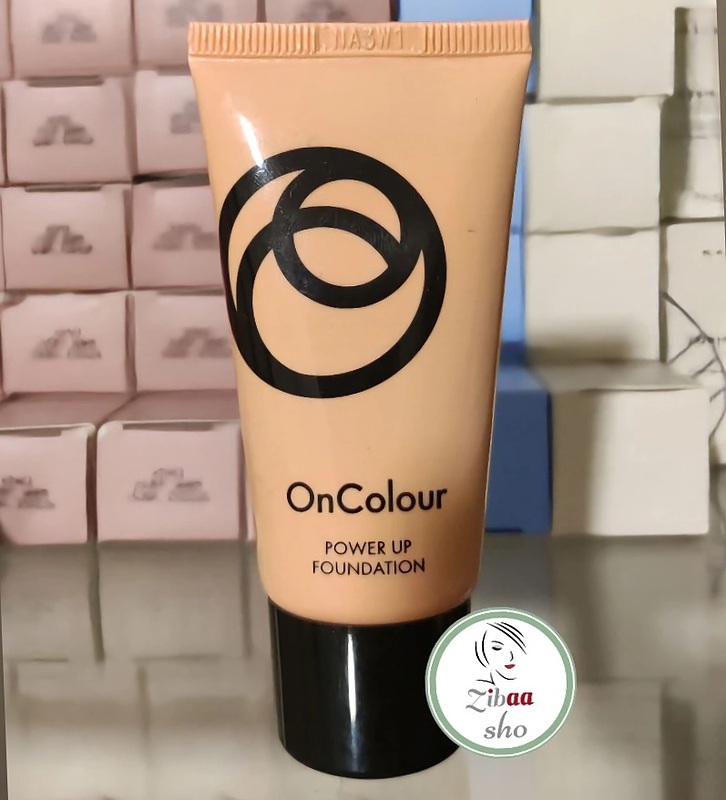 کرم پودر پاور آپ آنکالر اوریفلیم  Oriflame OnColour Power Up Foundation