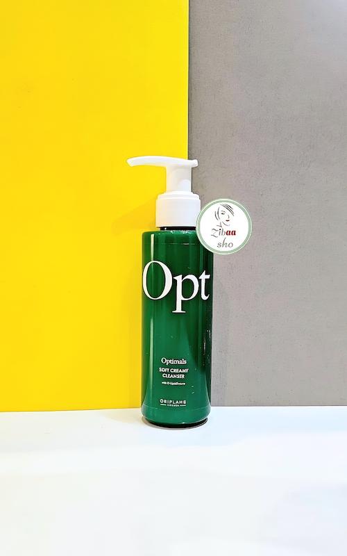 شوینده جدید کرمی صورت اپتی اپتیمالز فیس واش اوریفلیم Opt Optimals Soft Creamy Cleanser  کد 46900